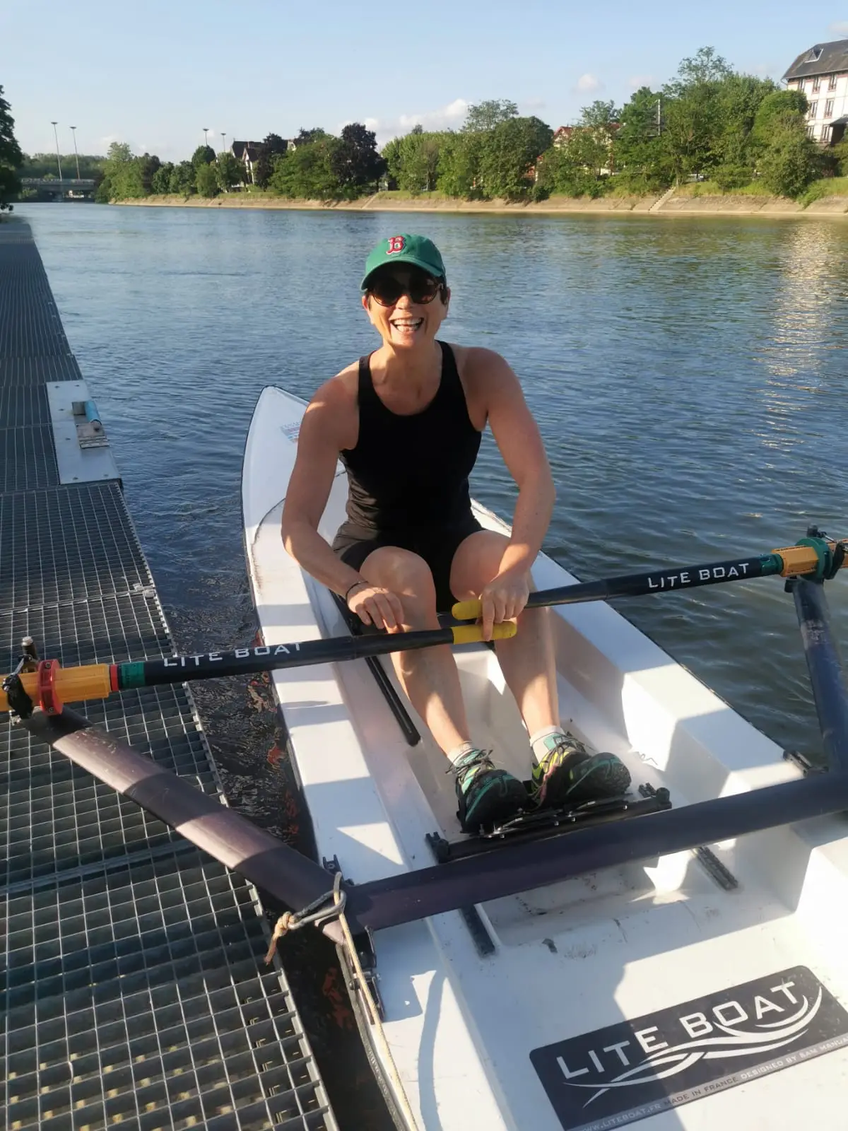 gwenaelle landrieu entrainement physique aviron pour avirose